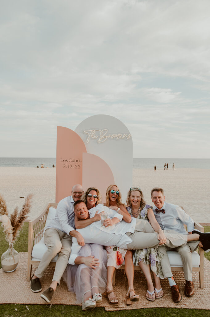 Destination beach wedding in los cabos, Mexico