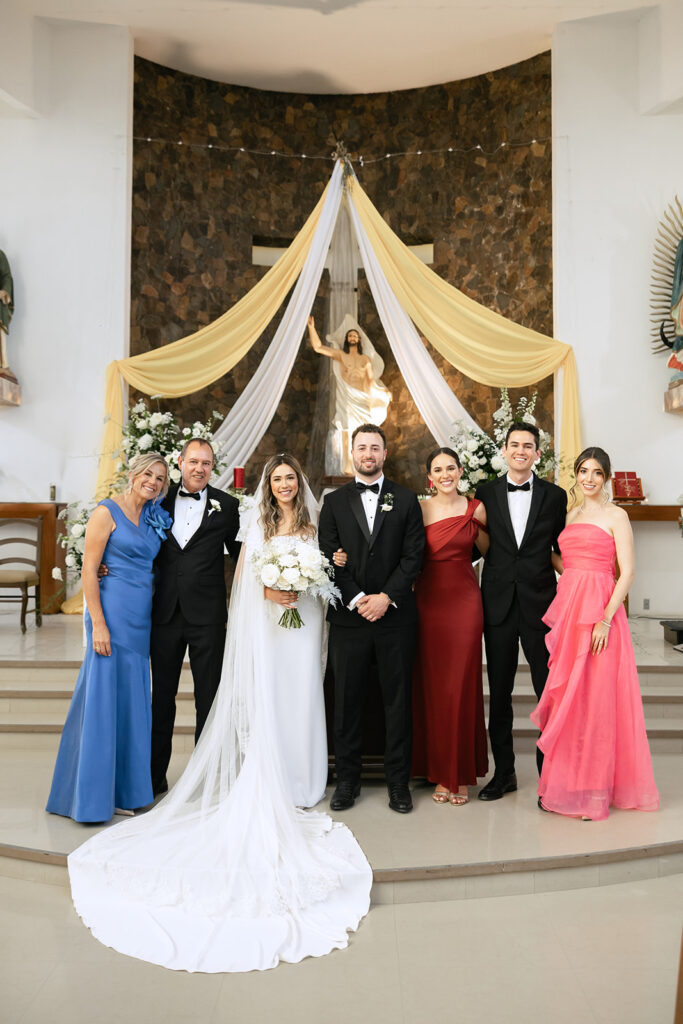 church wedding in cabo. wedding photography. cabo wedding planner